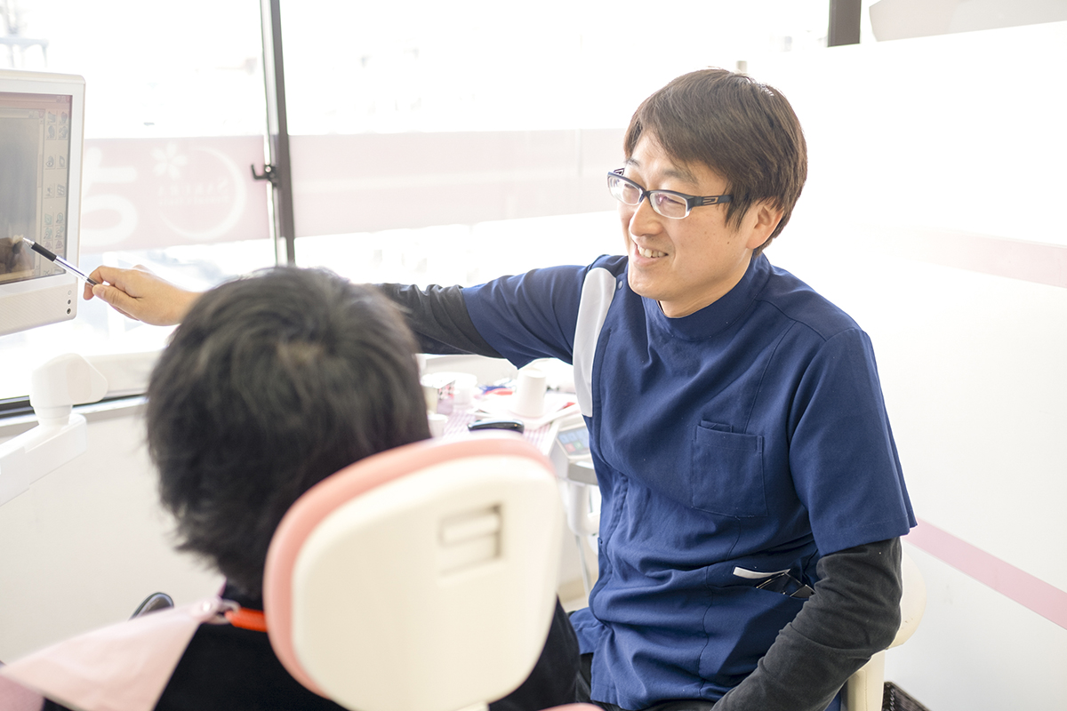 しっかりお話ししてご要望を聞き、ご納得の上で治療開始